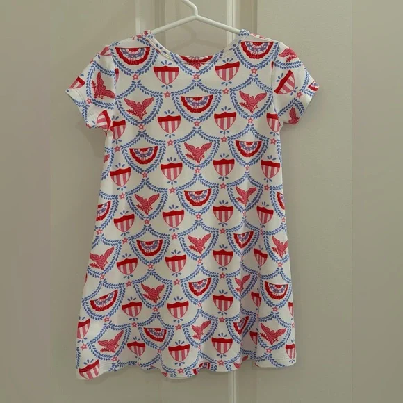 The Beaufort Bonnet Company - Patriotic Polly Play Dress - Girls Size 4T - Picture 3 of 5